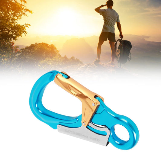 Safety Hook 35KN Aviation Aluminum 7075 Climbing Button Carabiner