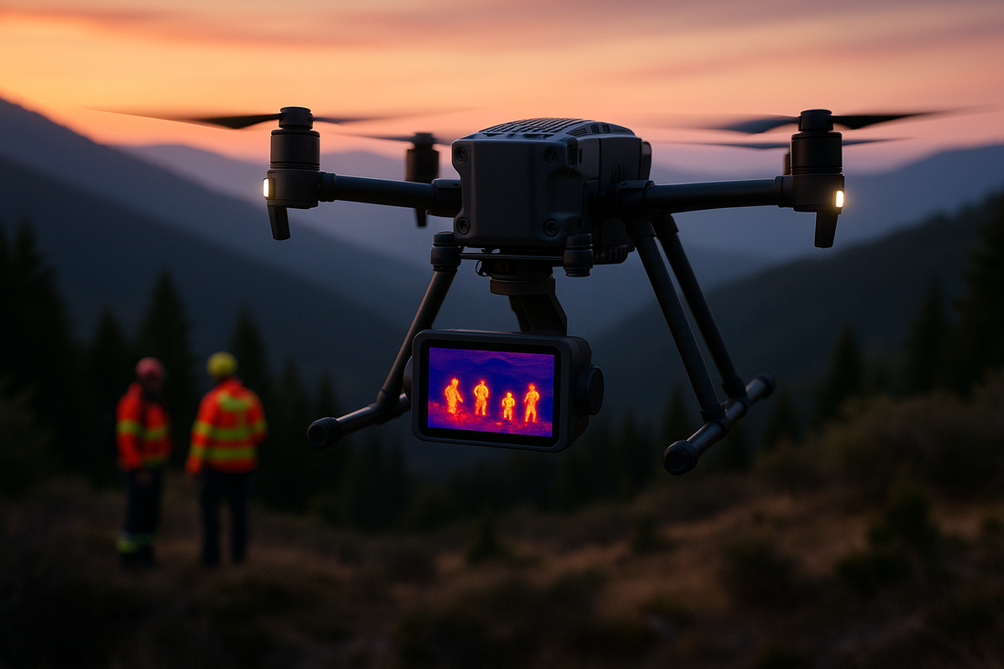Thermal Imaging Drones: Use Cases in Search &amp; Rescue