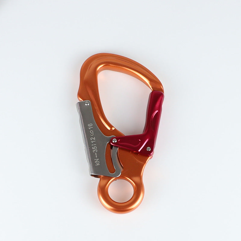 Safety Hook 35KN Aviation Aluminum 7075 Climbing Button Carabiner