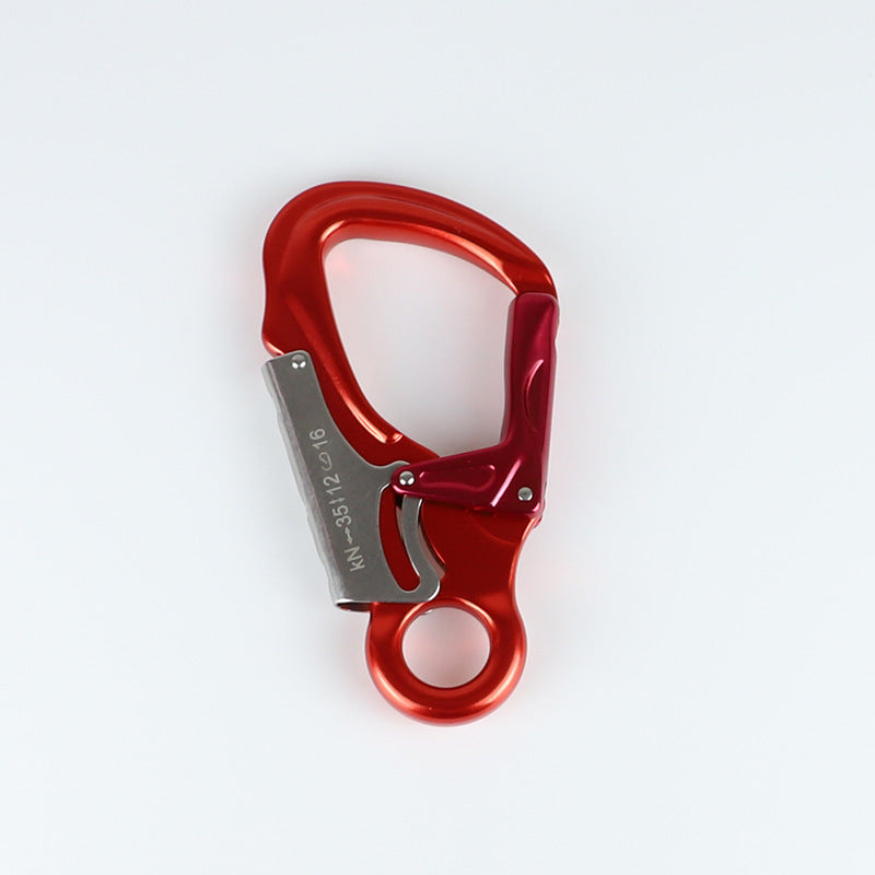 Safety Hook 35KN Aviation Aluminum 7075 Climbing Button Carabiner