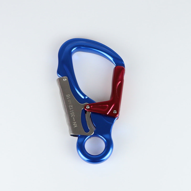 Safety Hook 35KN Aviation Aluminum 7075 Climbing Button Carabiner