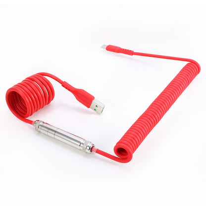 Telescopic Spring Aviation Plug Data Line