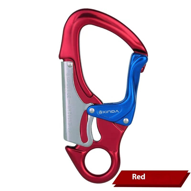 Safety Hook 35KN Aviation Aluminum 7075 Climbing Button Carabiner