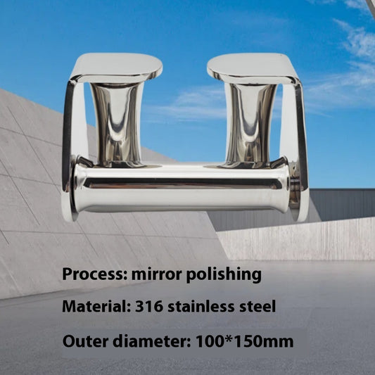 316 Stainless Steel Solid Roller Guide Anchor Wheel Seat Yacht Marine Hardware Accessories