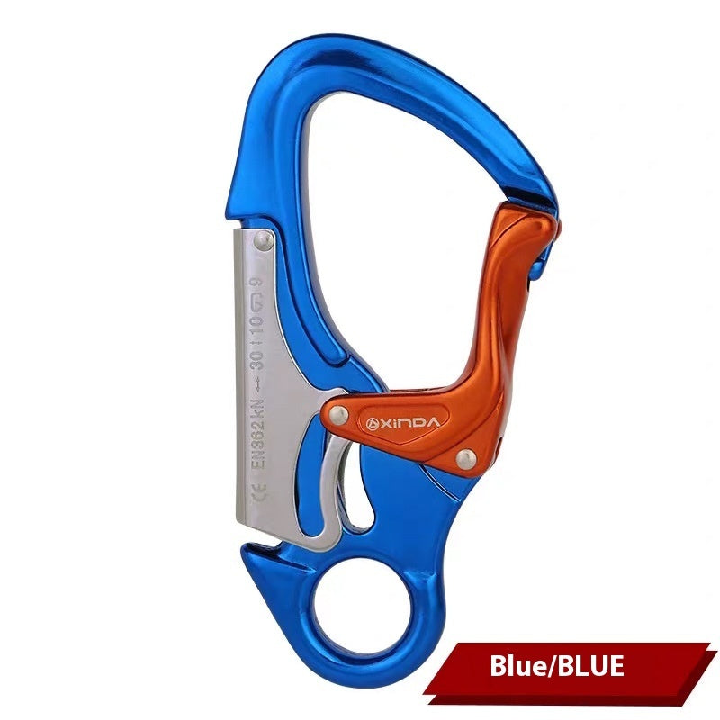 Safety Hook 35KN Aviation Aluminum 7075 Climbing Button Carabiner