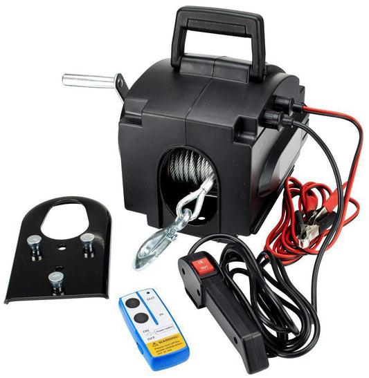 Marine Electric Winch 3500lbs Portable Marine Yacht Electric Winch Small