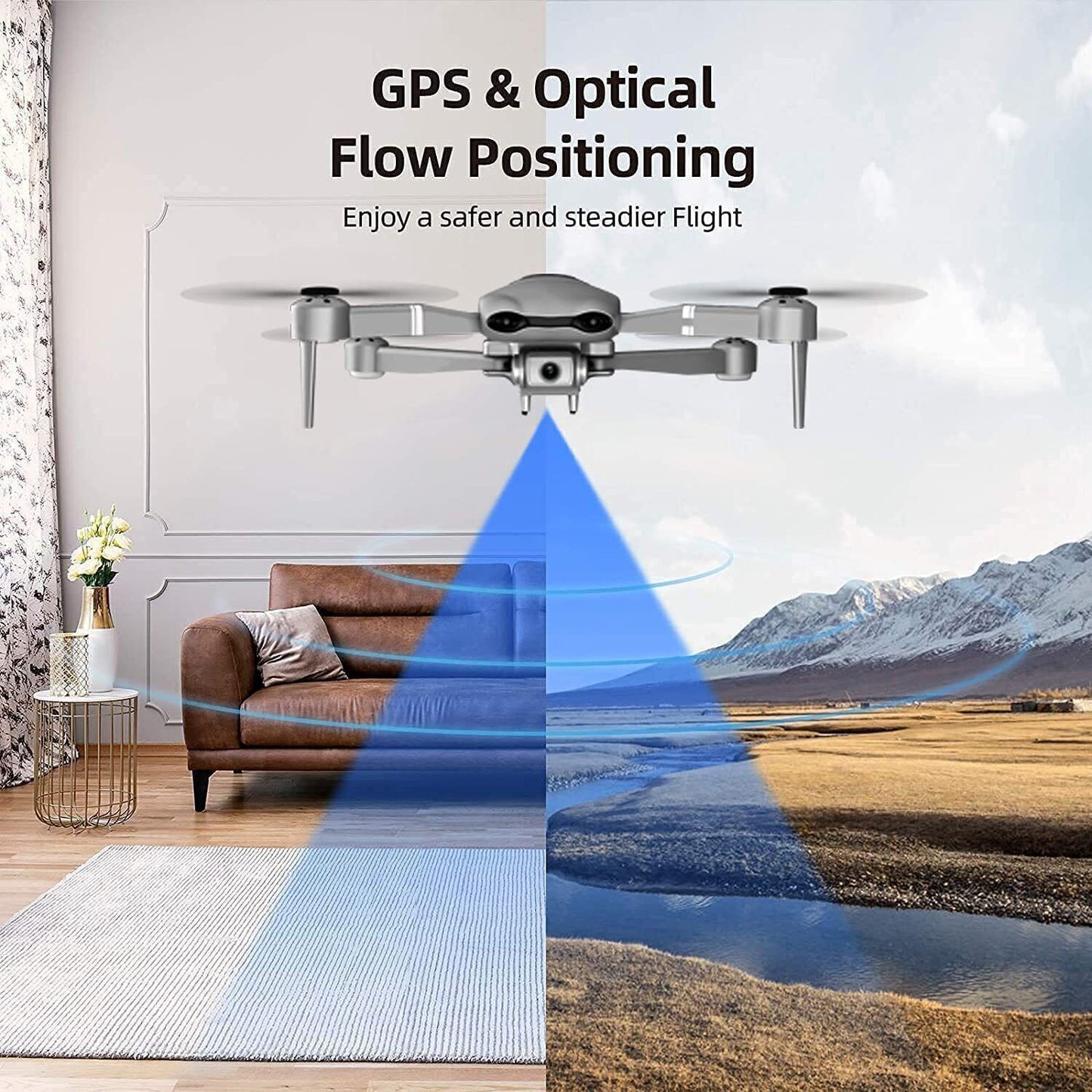 2025 Rc Quadcopter RC Drone 5G WIFI 4K Camera GPS FPV 2Batteries With Bag ,Drones Suitable For Beginners,Logistics Is Randomly Sent By UPS,USPS,FEDEX,Amazon Logistics.