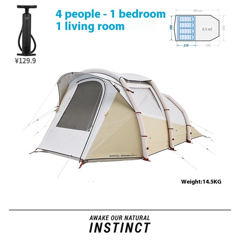 Inflatable Tent Outdoor Thickened Rainproof Equipment